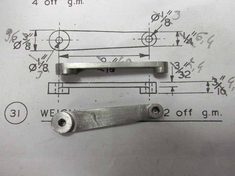 Biellette de relevage