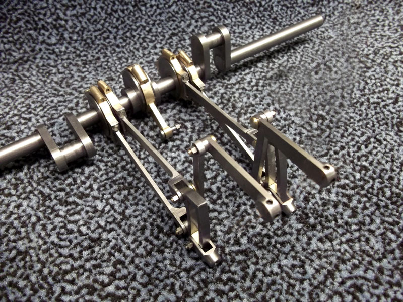 Ensemble coulisses et leur commandes