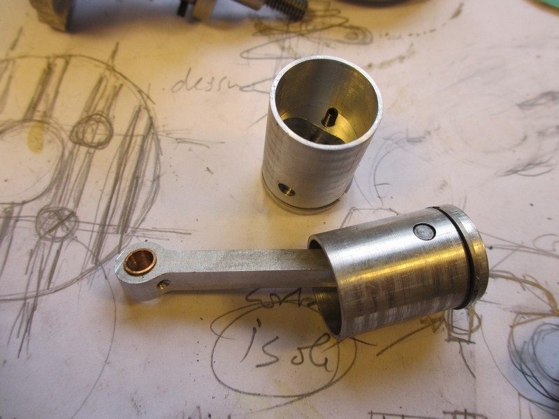 piston et bielle