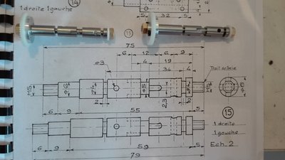 Les axes sont dans un inox &quot;trempé&quot;. On dirait du stub en beaucoup plus dur (fraise carbure revêtue oblige).